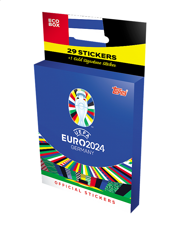 UEFA Euro 2024 Stickers Tin Box